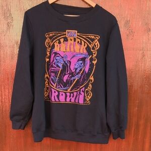 Black Graphic Sweater
